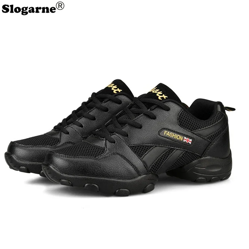 Men\'s Dance Sneakers High Quality Fitness Shoes Man Soft Sole Modern Jazz Outdoor Travel Gym Yoga Sports Dance Shoes Latin Shoes