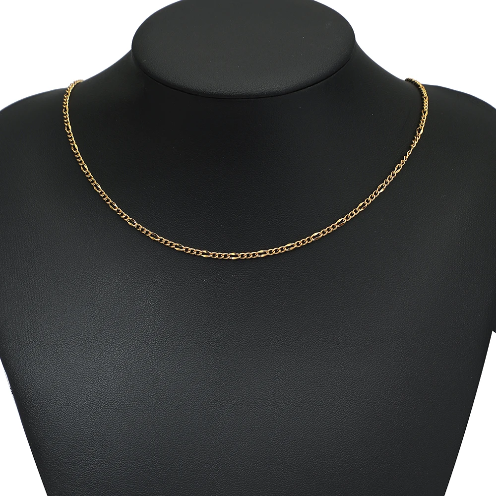 2 Meter Edelstahl 3:1 Curb-Link-Kette, gedrehte Kette für DIY Hip-Hop-Schmuck, Halsketten, Armbänder, Ohrringe und Accessoires – Detail 6