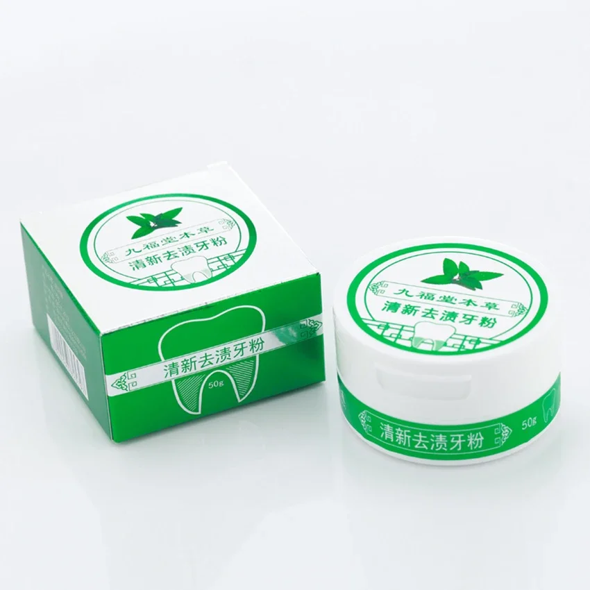 Порошок для отбеливания зубов-порошок для отбеливания зубов жемчужной мяты, эффективное средство для удаления кожи, для более здоровой белой улыбки, 50 г