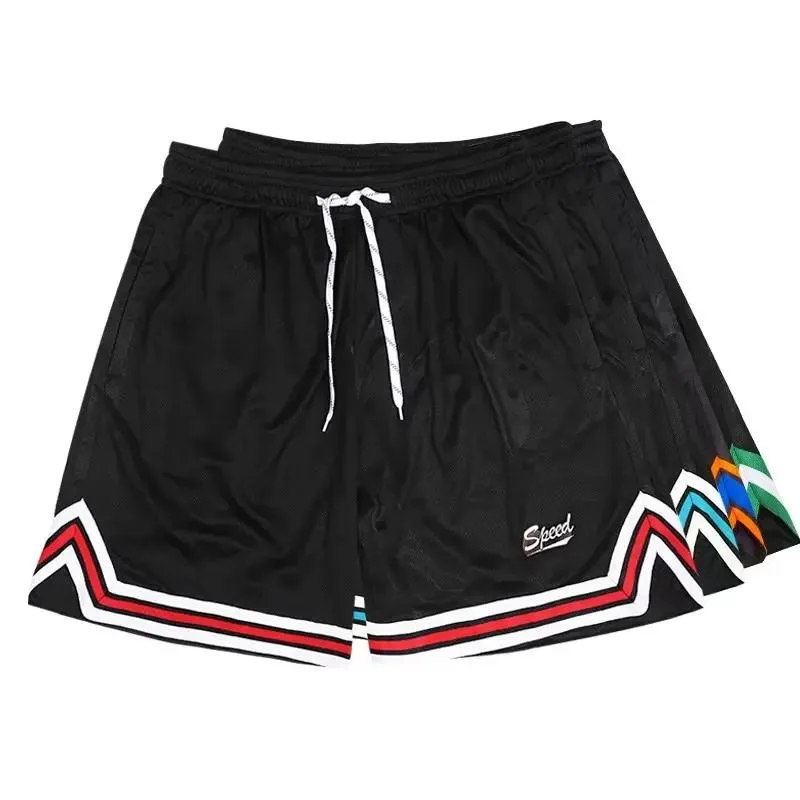 Men Boy Student Basketball Sport Gym QUICK-DRY Workout Board Shorts Soccer Exercise Hiking Running Fitness Football Jersey j72
