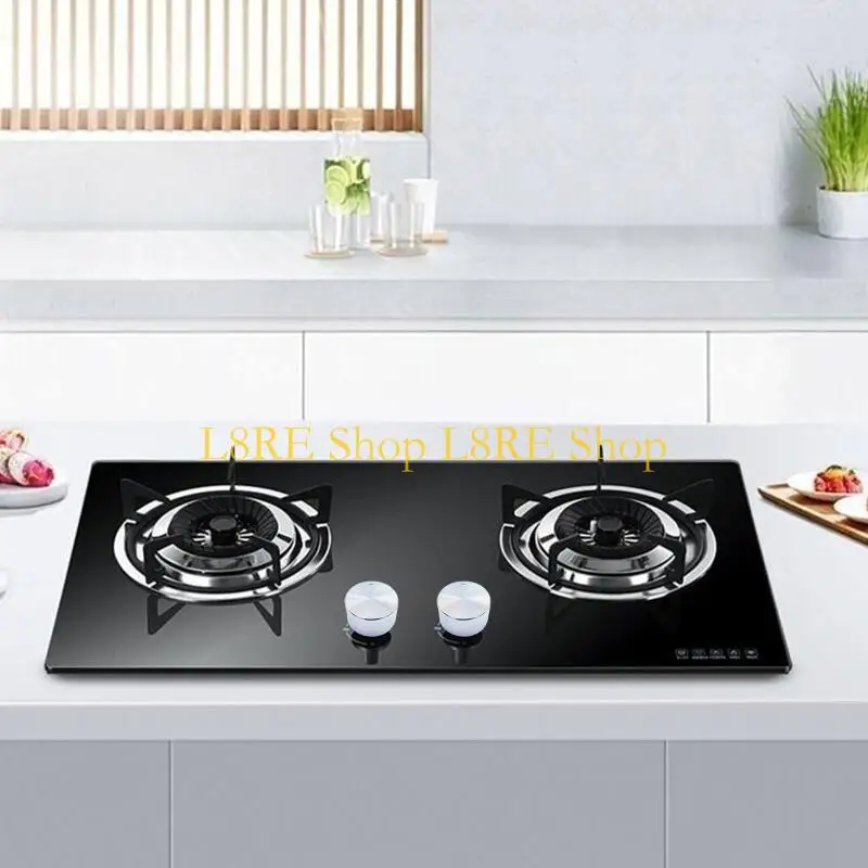 L8RE 가스 스토브 쿠커 제어 손잡이 어댑터 버너 제어 다이얼 손잡이 교체 범용 6mm/0.24 ''를위한 오븐 로터리 스위치.