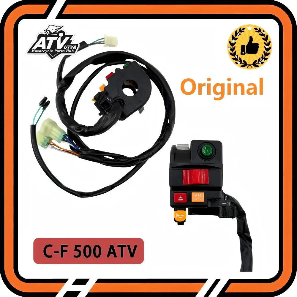 

Original Left HANDLEBAR SWITCH For CF MOTO 500CC 600CC ATV X5 X6 Cforce QUAD Parts 9010-160600-A000