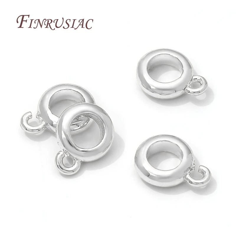18K vergoldete Bügel für Schmuck, Zubehör für Anhänger, Perlentrenner, Anhängerhalter, Schmuckherstellungszubehör, Halskettenbügel – Detail 21