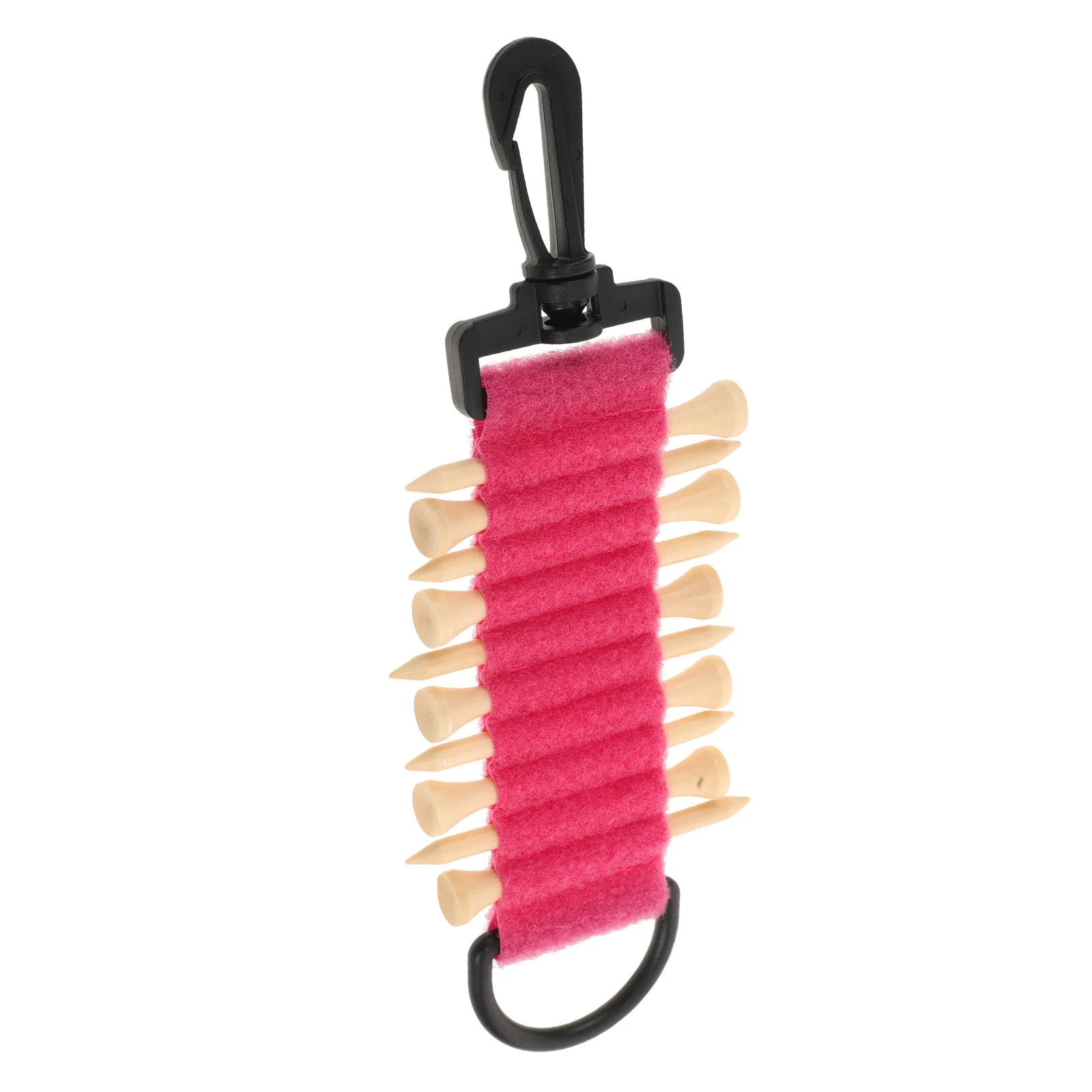

Golf Tee Holder Portable Clip Dualsided Hanging Stylish Plastic Golfing Accessory Tees Carrier Hanging Tee Stand