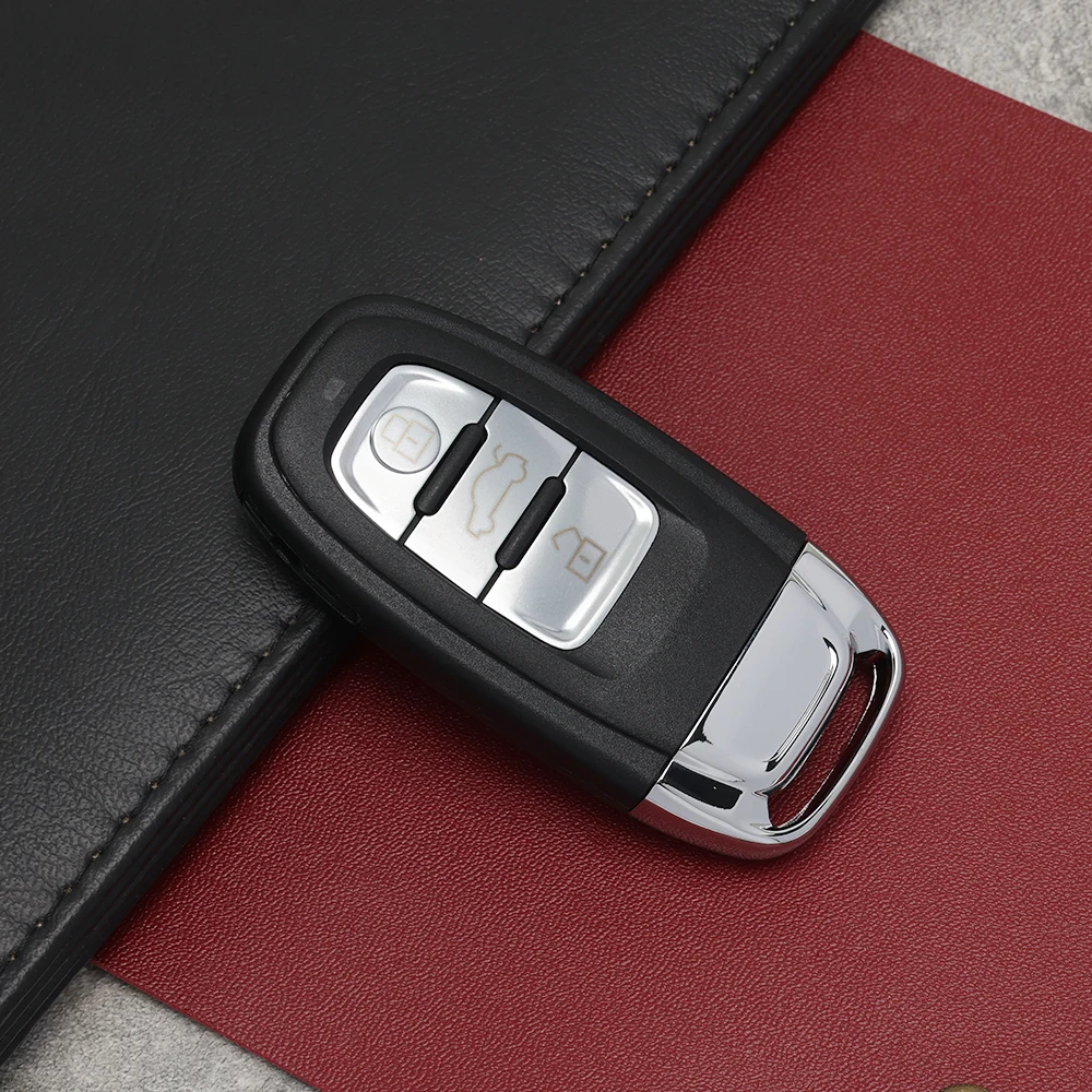

Lenny 8T0959754J 315/433/868MHz Audi 5 3/4button Cutable blade car smart remote key For Audi A4 A5 A6L A7 A8 Q5 Keyless Go key