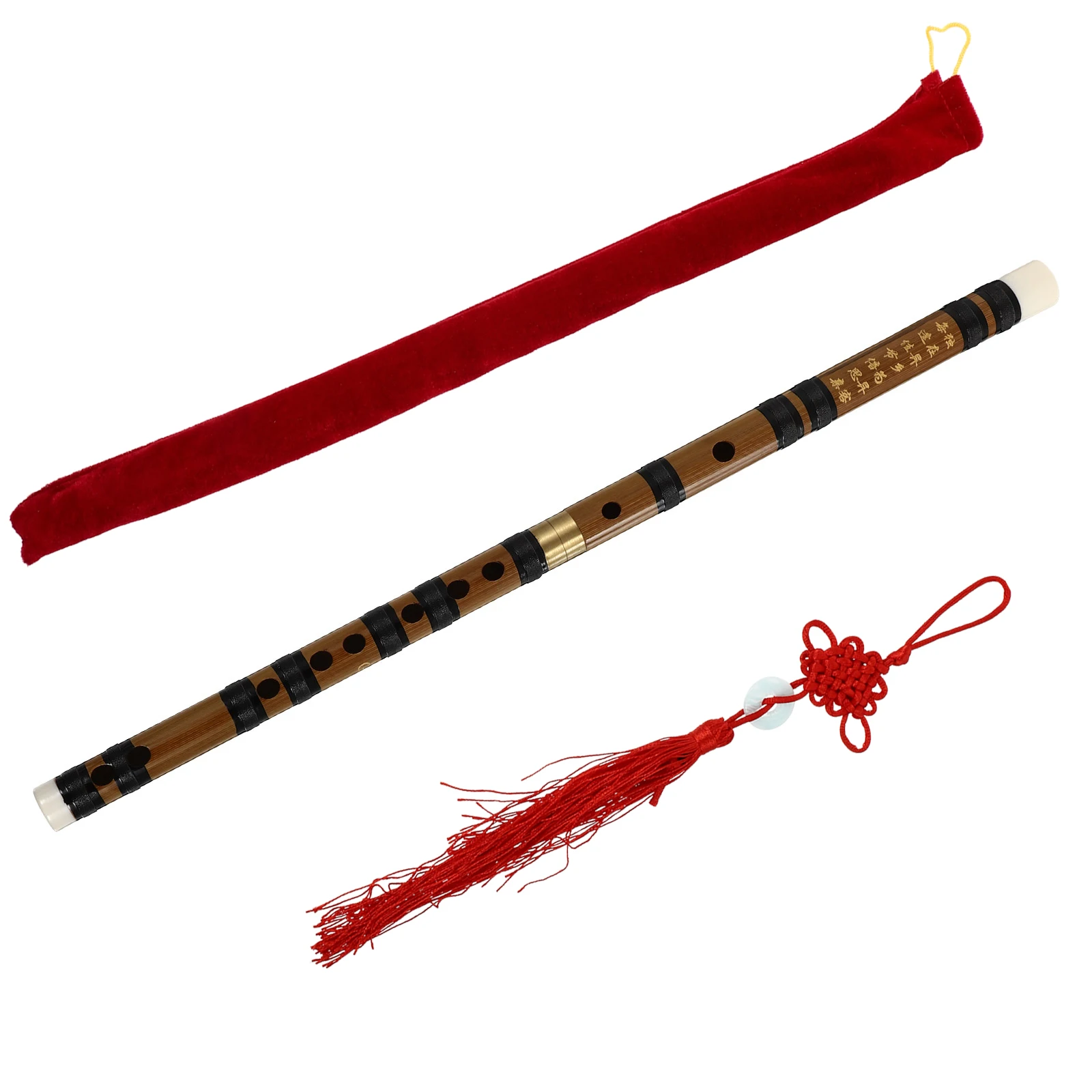 

Bamboo Flute Durable Bitter Chinese Traditional Student Portable Flute Beginner Wind Instrument Collectors Item Musical