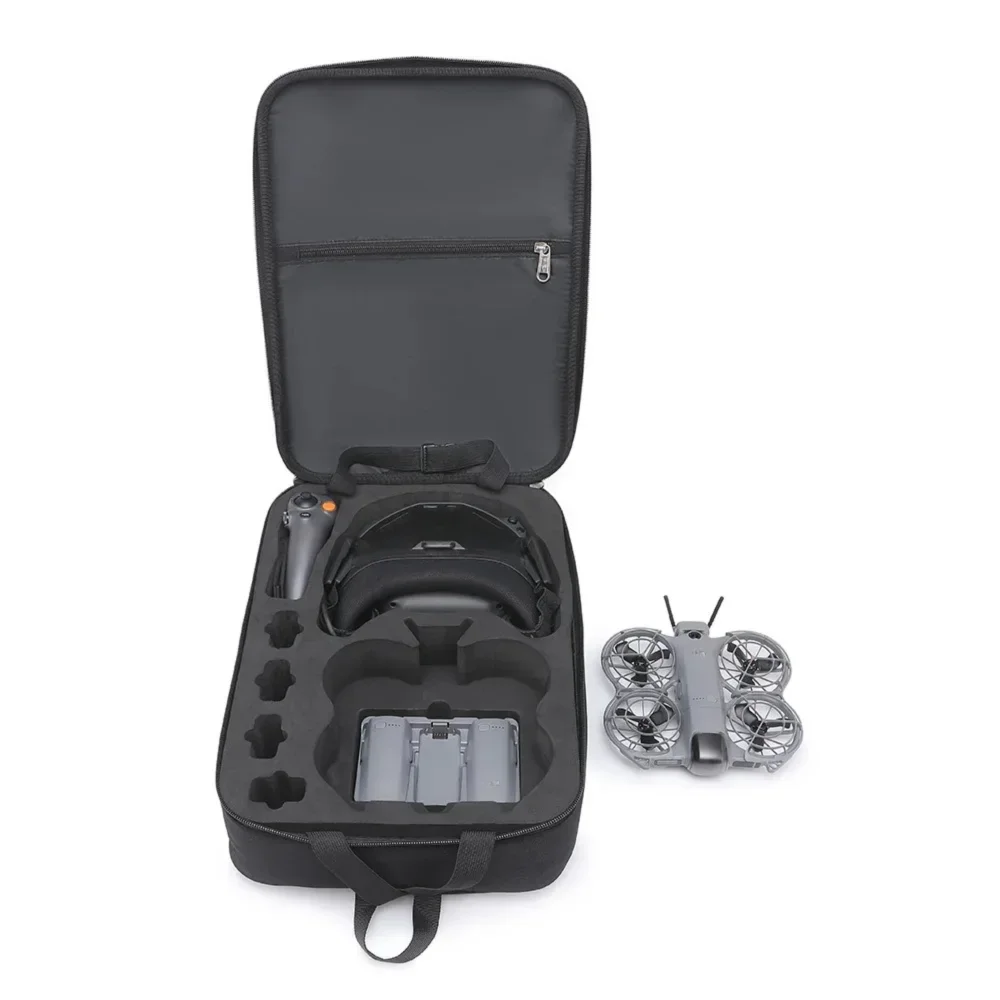 Tragbare Aufbewahrungstasche für DJI Neo 2 Motion Fly More Combo Rucksack Hartschalen-Tragetasche für DJI Neo 2 Drohnen-Zubehör – Detail 3