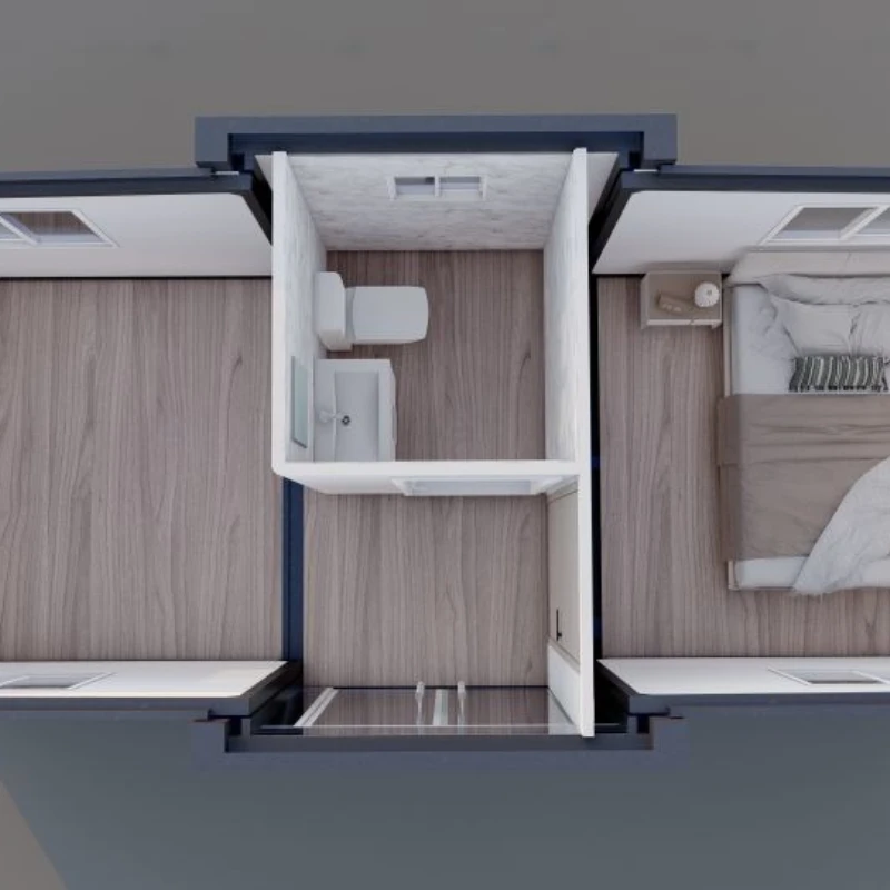 Maison de conteneur moderne de luxe, nouveau Design, petite maison préfabriquée, conteneur de maison