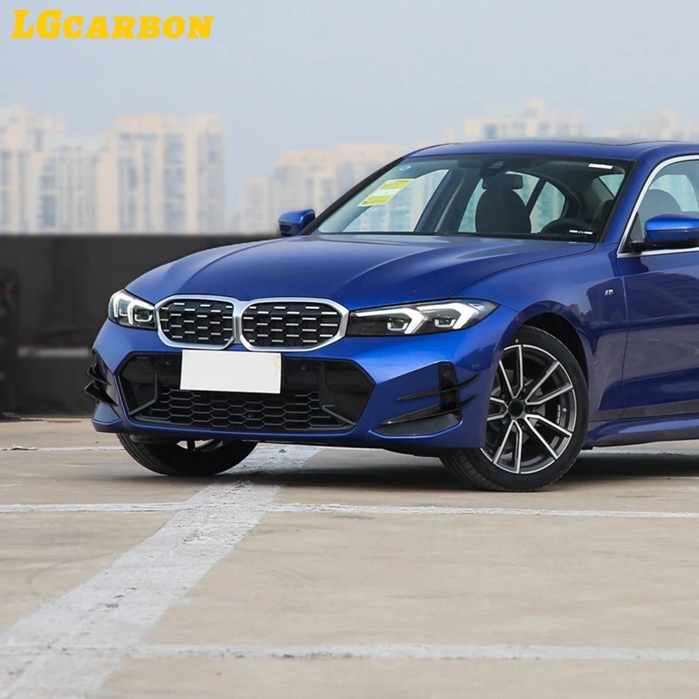 กันชนหน้าสำหรับ BMW 3 Series G20 G21 lci M Sport 2023 + วัสดุพลาสติก lgcarbon