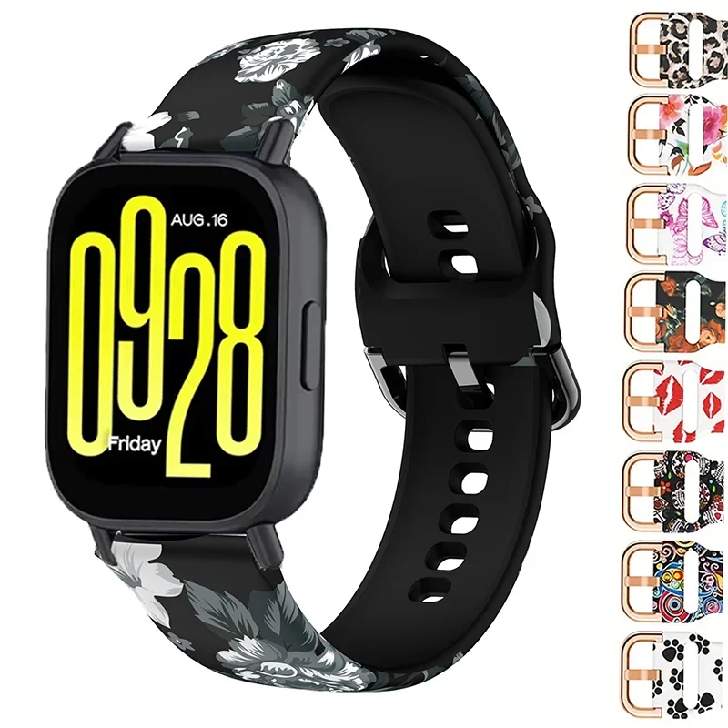 Silicone Loop Strap For Redmi Watch 5 lite Sport Band For Xiaomi Mi Watch 5 Active Wristband Bracelet 18/22mm correa accessories