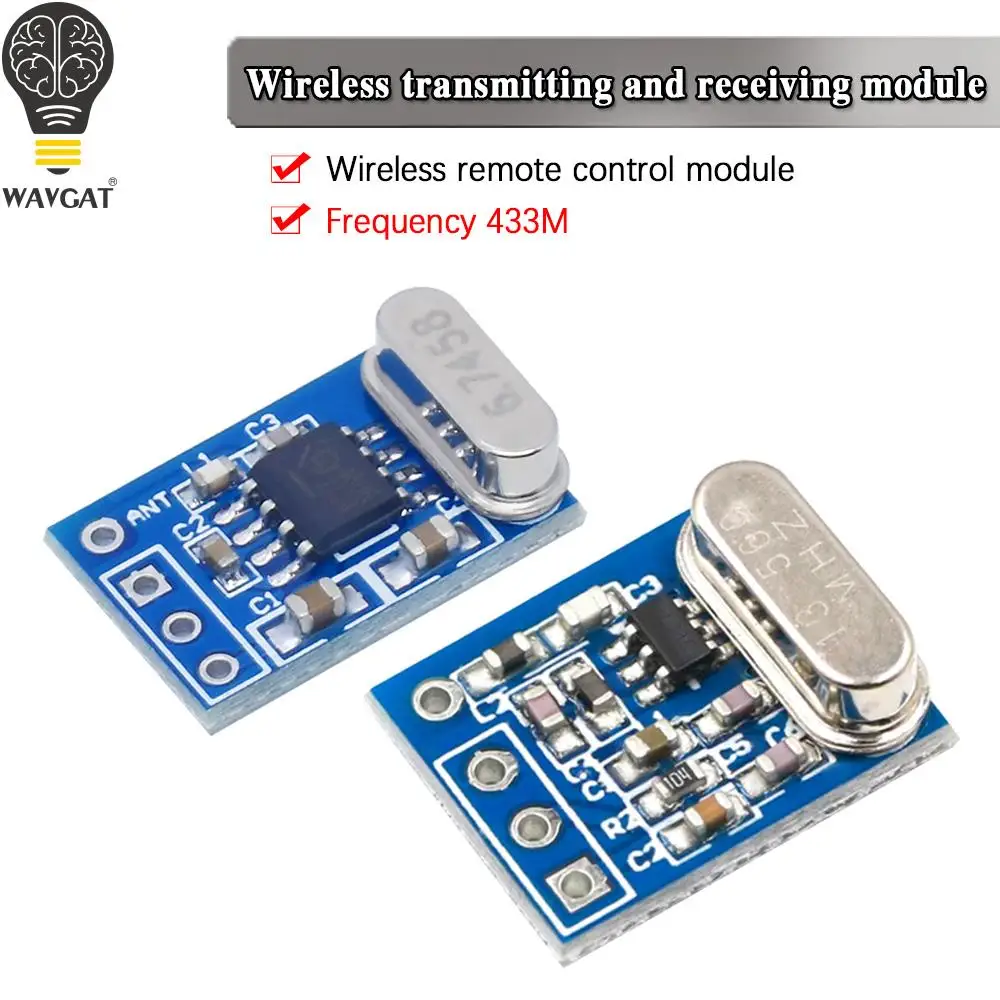 433MHZ Wireless Transmitter Receiver Board Module SYN115 SYN480R ASK/OOK Chip PCB for arduino