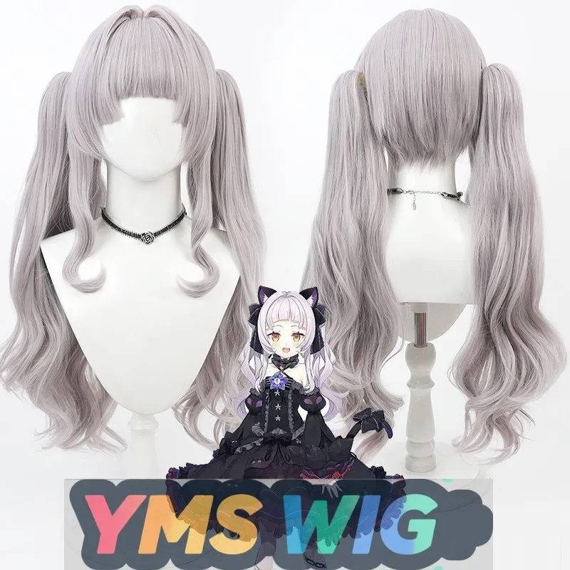 

【YMS WIG】Hololive Virtual VTuber Streamer Zisakue Shion Косплей Парик Стиль Лолиты