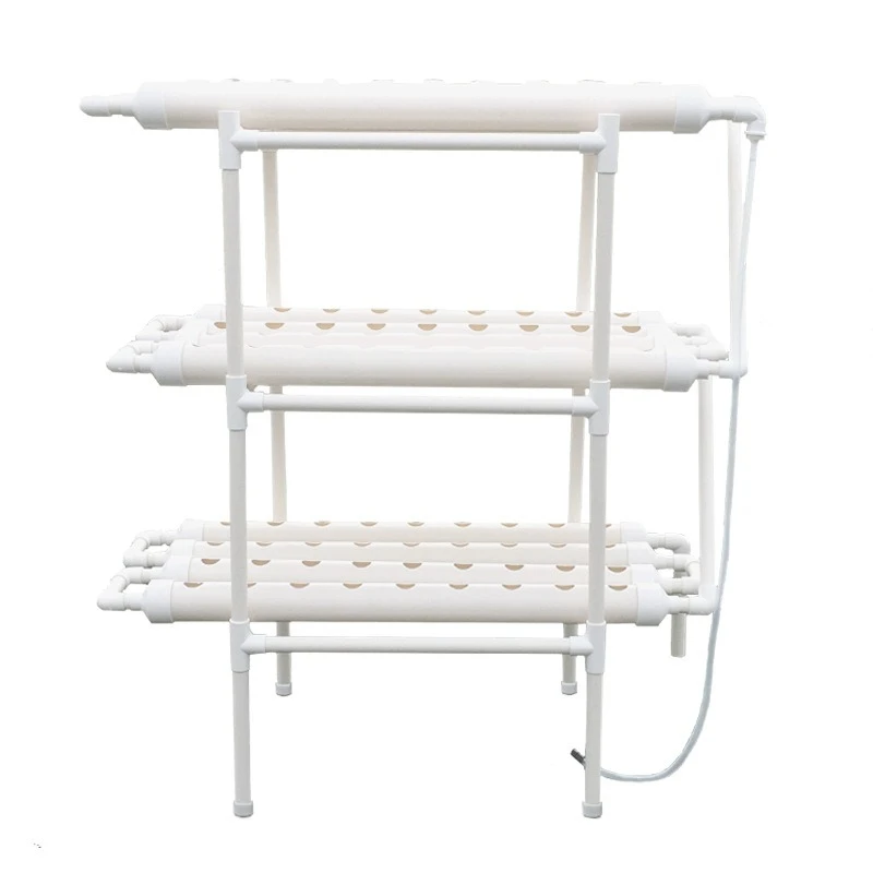 Soilless cultivation equipment Pipeline balcony Hydroponic planter Home three-dimensional hydroponic vegetable system
