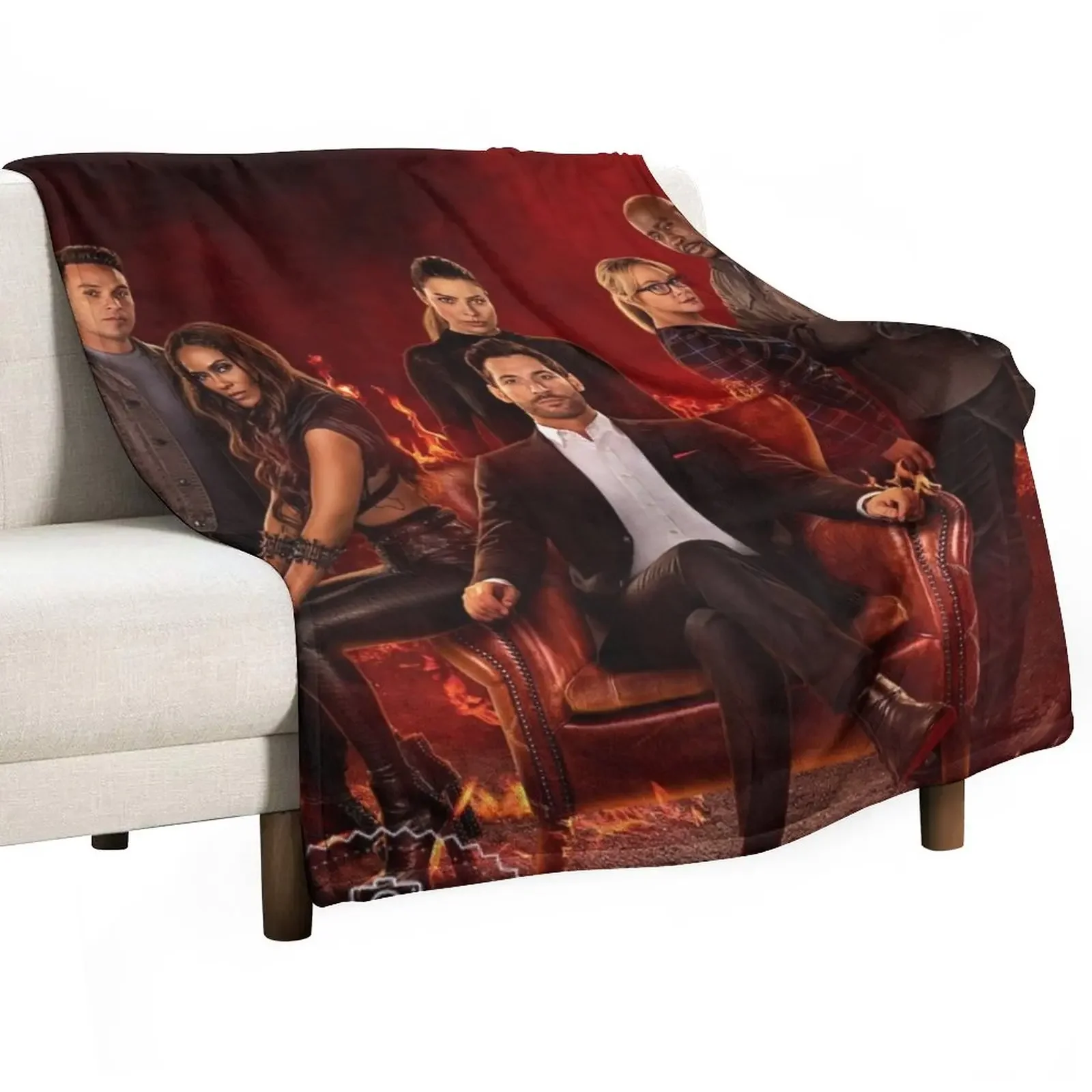 

Lucifer Throw Blanket warm for winter Baby Blankets