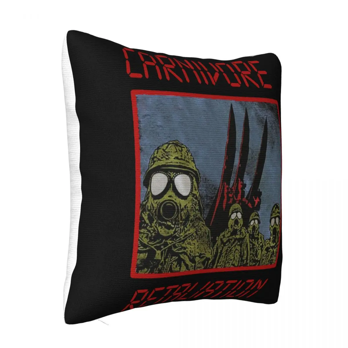 Carnivore Retaliation Thrash Metal Type O Negative Black Sizes S To 7Xl Pillow Case