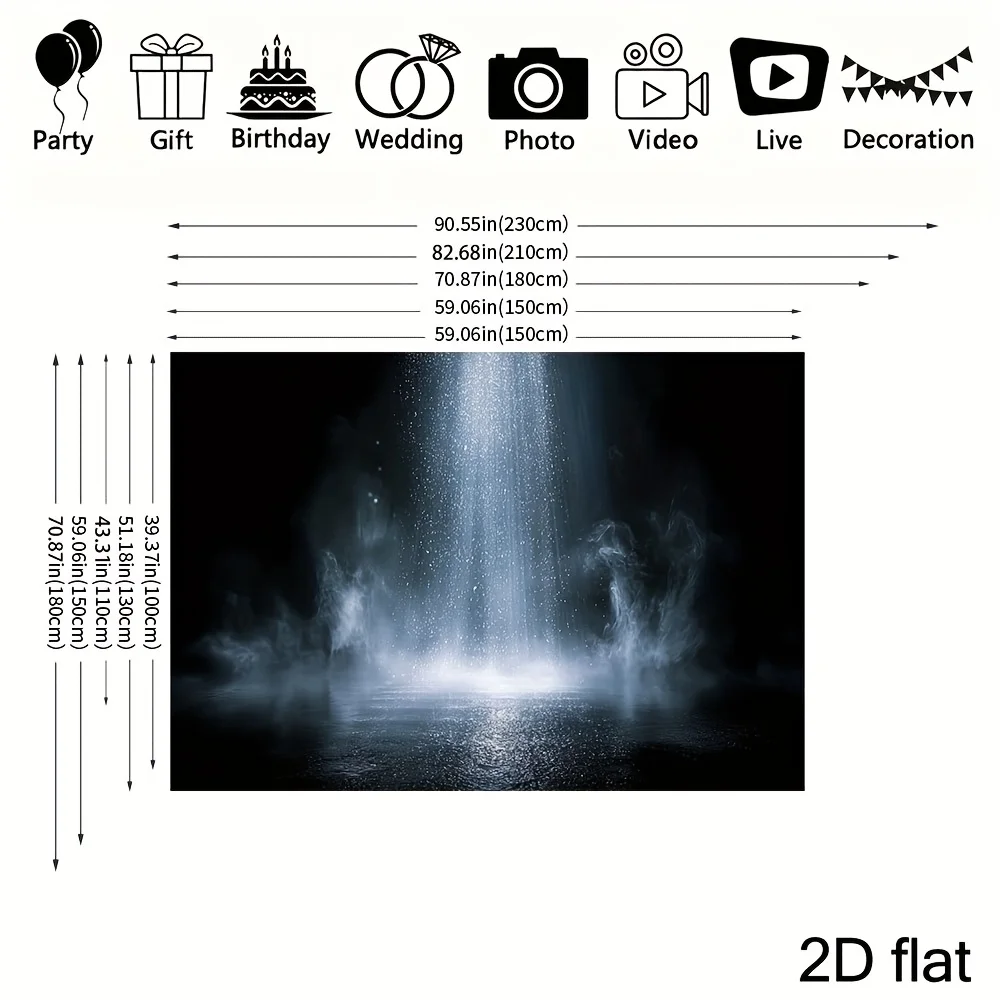 2D Plane - Portable 2D Plane Banner, equipped with a self-luminous fogging projector, capable of generating a dazzlingDJH
