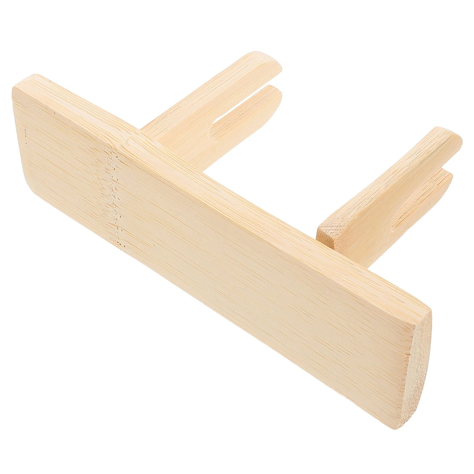 

1pc Japanese Style Fan Holder Wood Stand for Folding Fans Display Home Office Decor Wooden Rack Small Hook