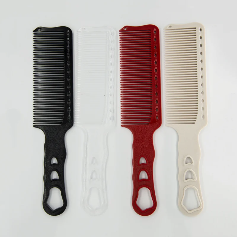 1Pc männer Haar Schneiden Kamm Anti-slip Anti-statische Friseur Trimmen Haar Kamm Barber Shop Pro friseur Haarbürste Y0724 – Detail 8