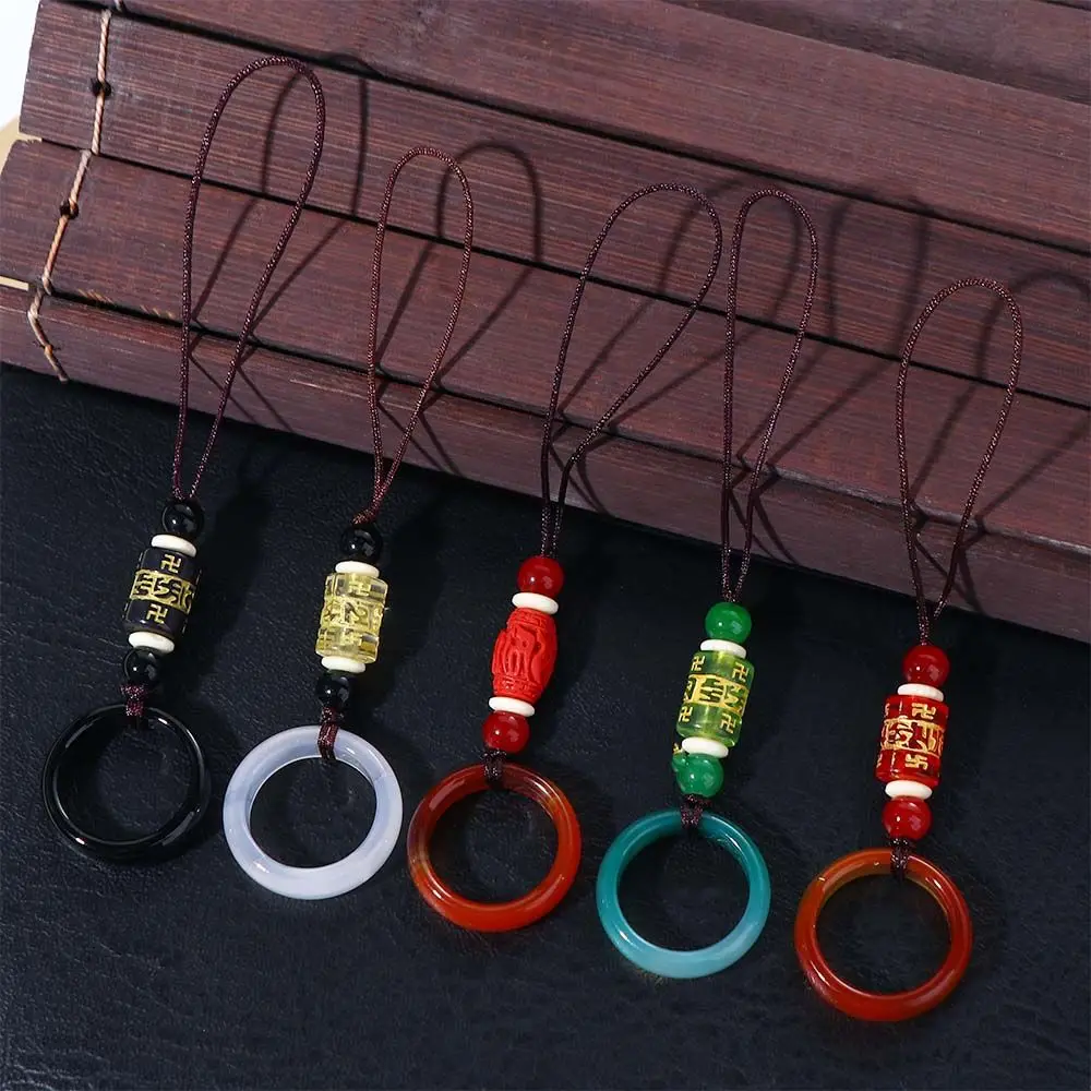 

Keychain Key Agate Chain Anti Lost Strap Hanging Cord Strap Mobile Phone Lanyard Ring Buckle Cell Phone Lanyard