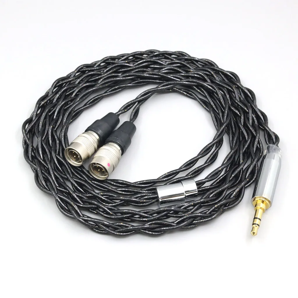 99% Pure Silver Palladium Graphene Floating Gold Cable For Mr Speakers Alpha Dog Ether C Flow Mad Dog AEON LN008335