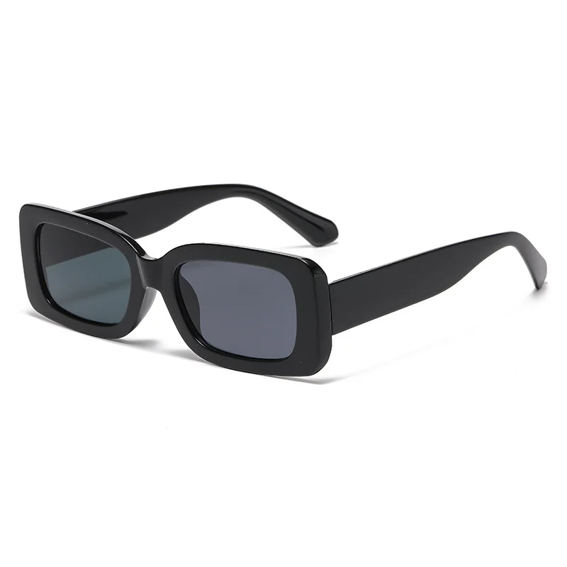 Lunettes de soleil carrées vintage pour femmes et hommes, lunettes de soleil rectangulaires, lunettes ovales pour femmes, lunettes de soleil pour hommes et femmes