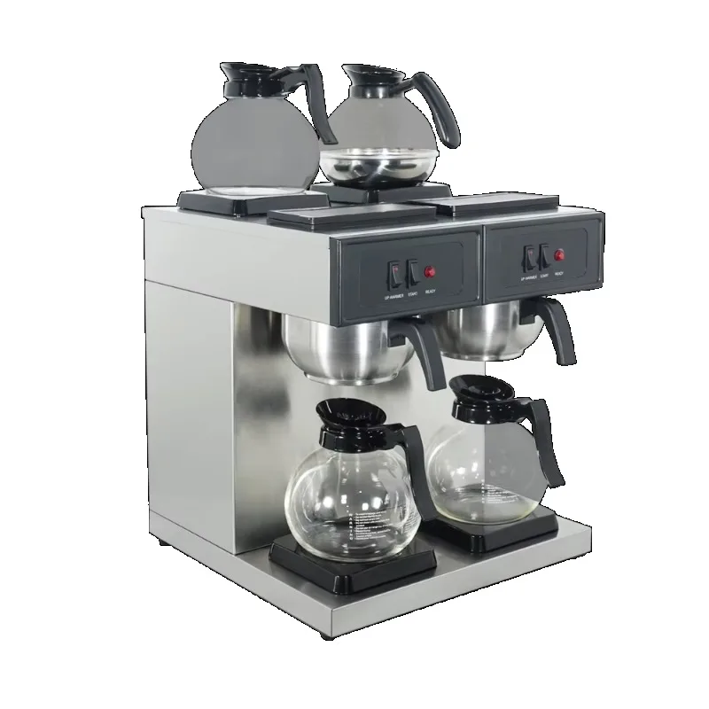 Stainless Steel Commercial Fast Brewing Coffee Machine for Restaurant Office & Home Use Premium Coffee Making Equipment
