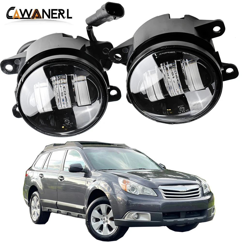 

LED Fog Light Assembly For Subaru Outback 2010 2011 2012 Car Front Bumper Fog Lamp Daytime Running Light 30W 6000LM 12V