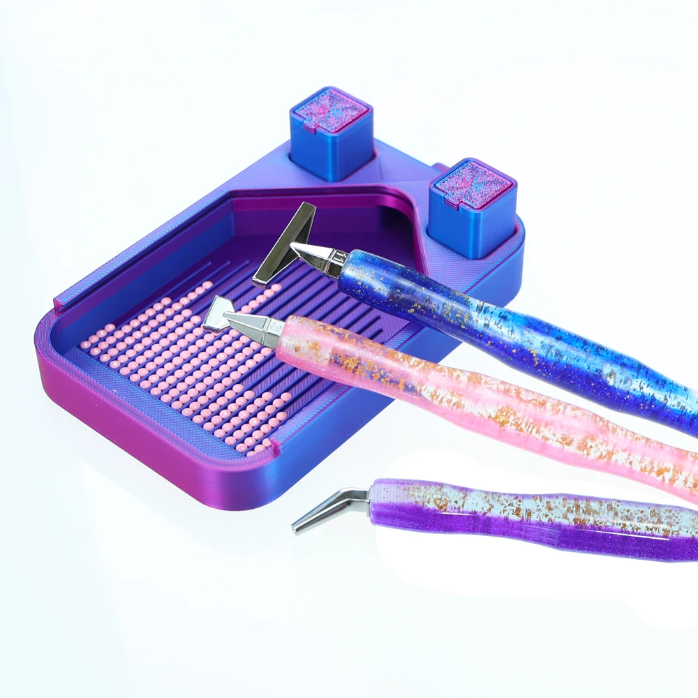 Neuer Metall-Diamant-Kunststift mit großer Spitze, Multi-Diamant-Malstift mit dünner Spitze für Diamantmalerei-Werkzeuge und Zubehör. – Detail 7