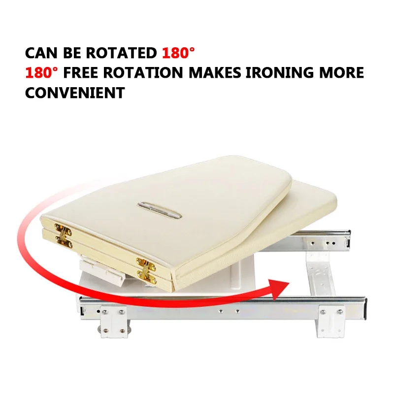 Home Folding Ironing Board, Hidden Cloakroom Electric Iron Stand, Push-Pull Damping Ironing Board Holder, Ironing Station