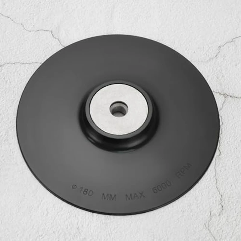 ABJI-3Pcs Plastic Angle Grinder Backing Pad Compatible With M14 Internal Thread Disc Sander Angle Grinder Diameter