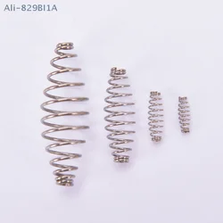 20Pcs 304 Stainless Steel Olive Shape Spring Bait Feeder Feeder Carp Fishing