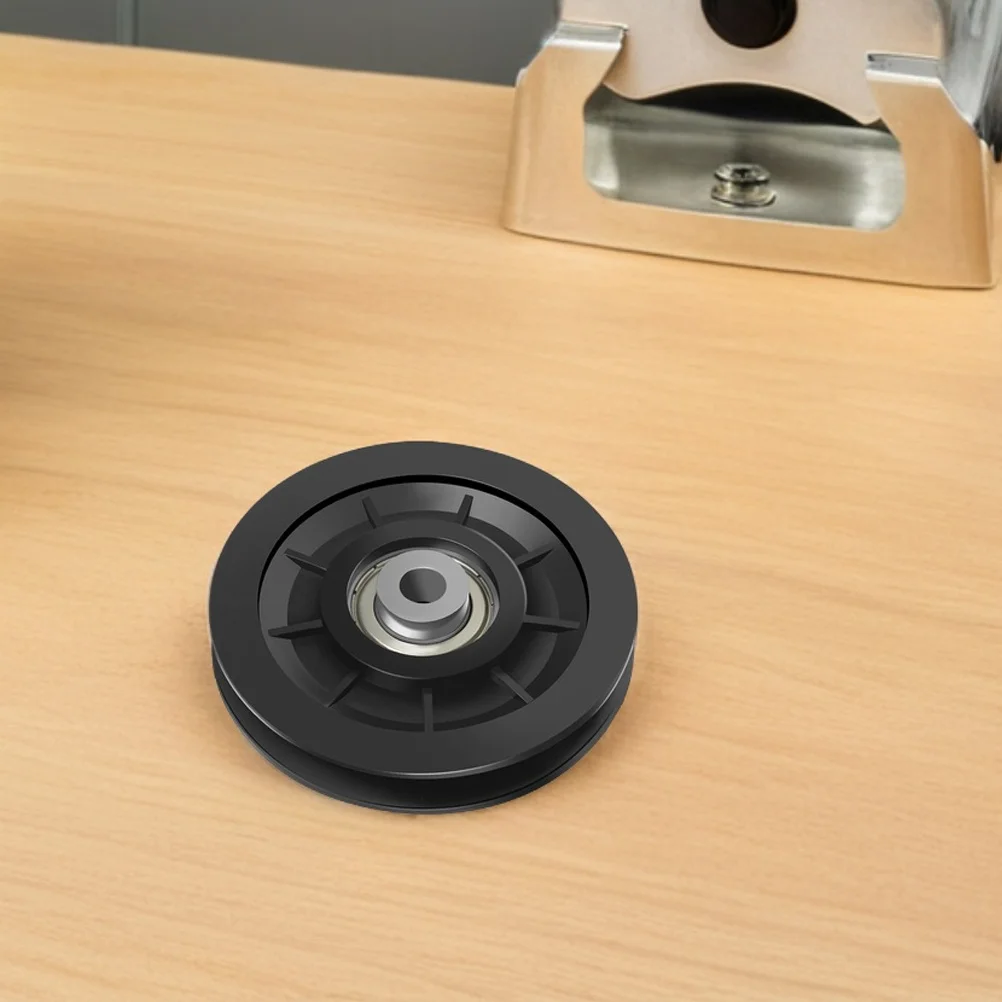 

2Pcs Fitness Equipment Universal Plastic Bearing Pulley Wheel Replacement Smooth Sliding Noise Reduction Exercise Cable Pulley