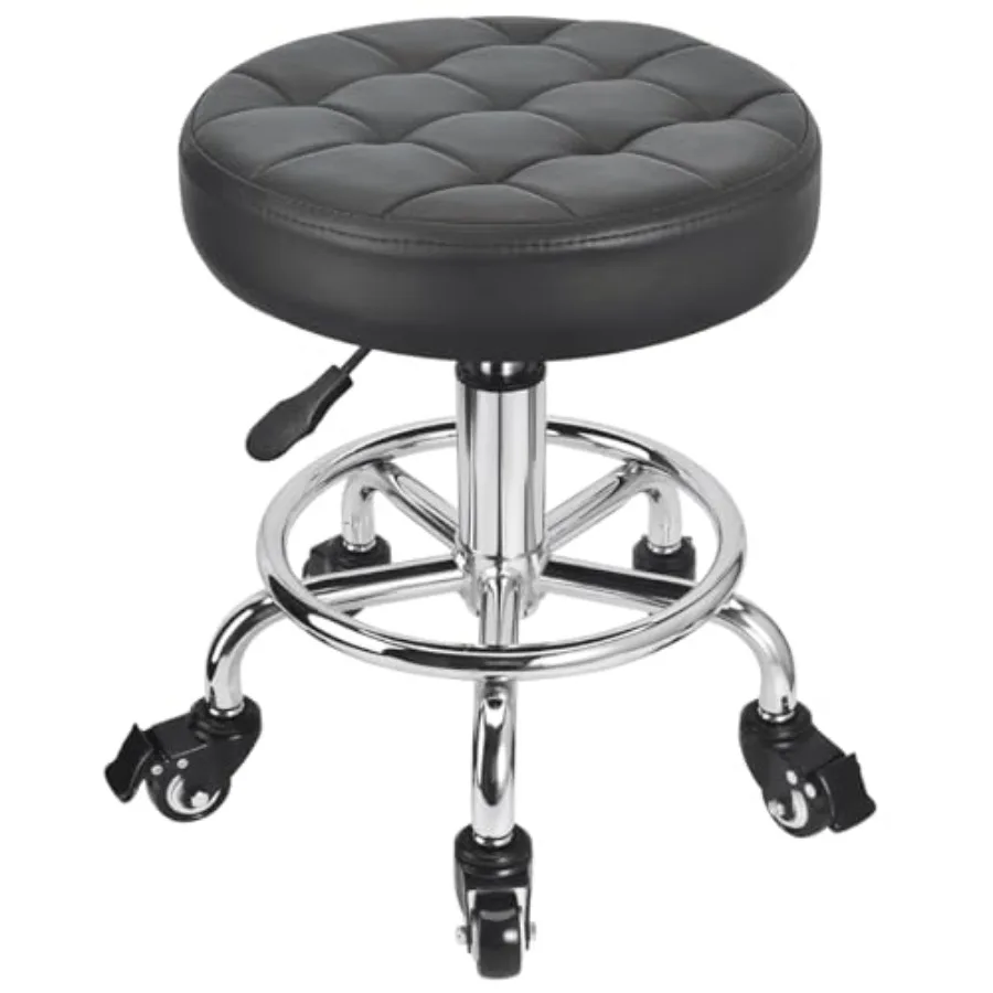 

Низкий роликовый стул с регулировкой высоты, механический стул на колесиках, современное кресло-табурет на роликах для салона, СПА, дома, офиса