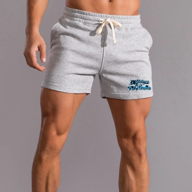 2024 Jogging shorts Men\'s Sports Fitness Outdoor Fashion Casual Design American Side Pockets Run Jogging Workout  new