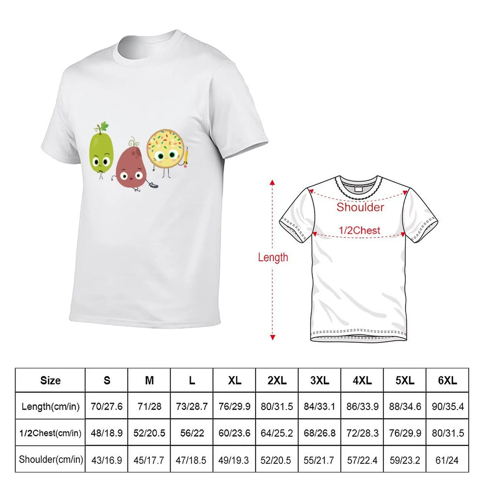 Sour Grape, Couch Potato, and Smart Cookie Fan Art T-Shirt man t shirt graphic T-Shirt