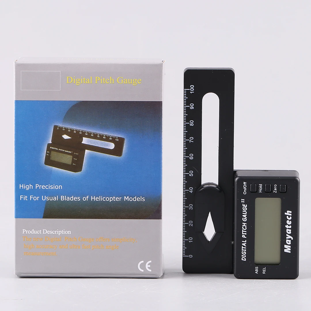 TL90 Digital Pitch Gauge LCD Backlight Display Blades Angle Measurement Tool Pitch Gauge Dropship