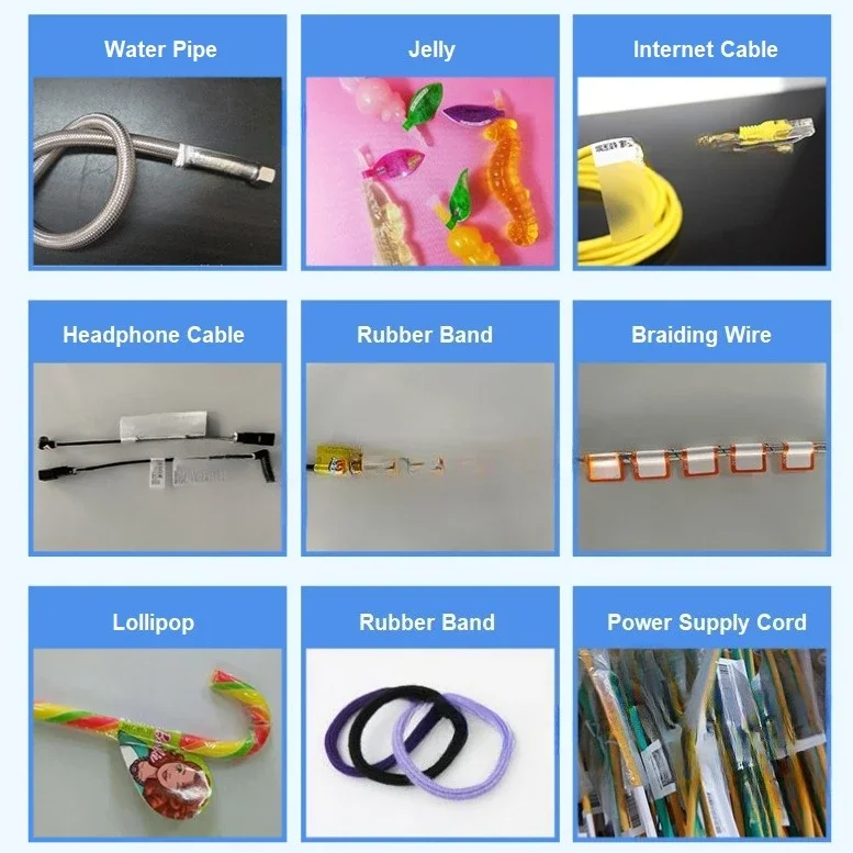 Flat wire labeling, cable sticker winding machine, cable bundle tube labeling machine