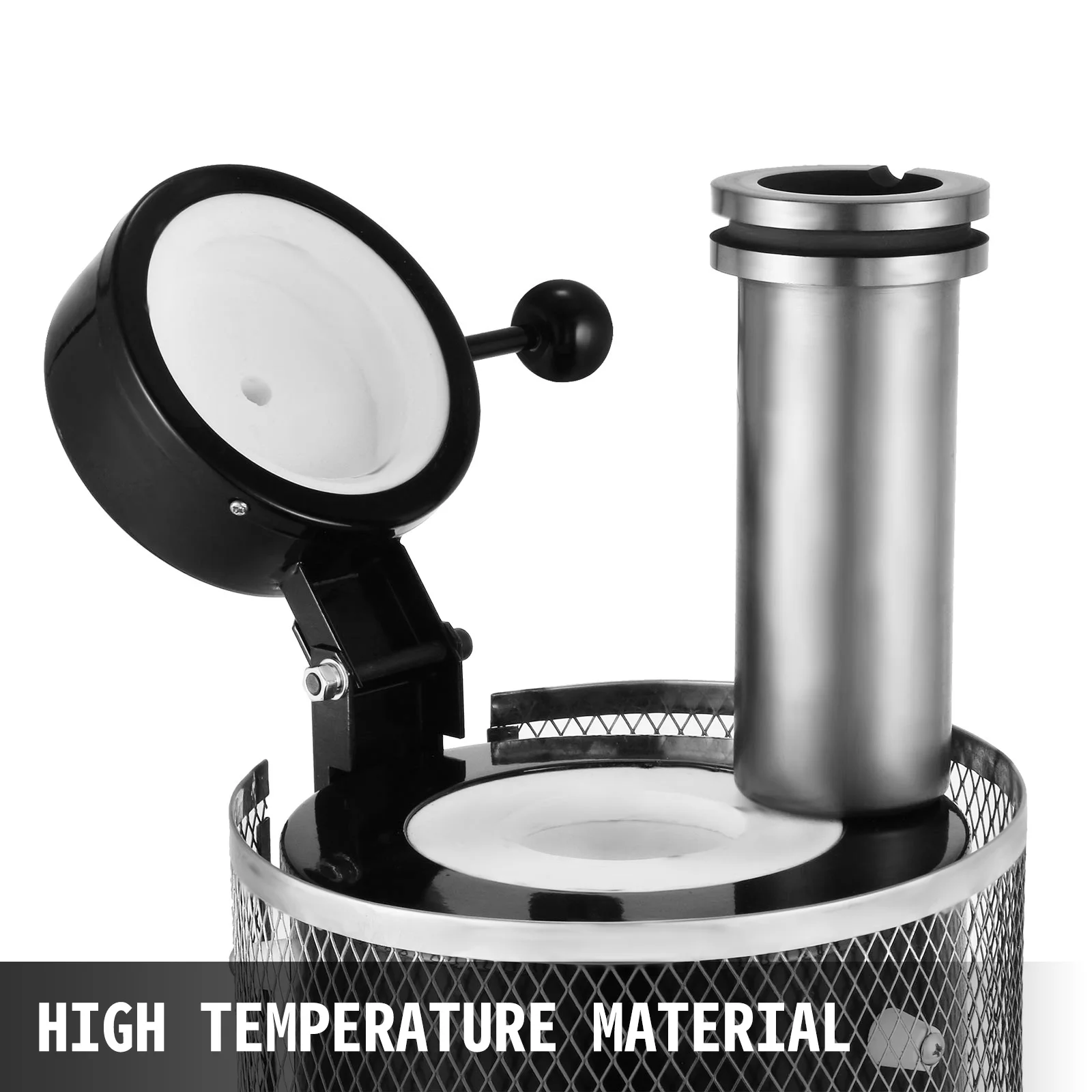 VEVOR 1KG 2KG 3KG 1150 ℃ macchina automatica digitale del forno di fusione per fusione raffinazione fusione rottami argento oro stagno alluminio