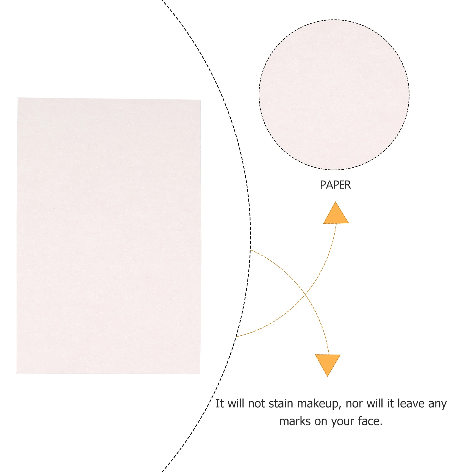 

Face Oil Blotting Paper 2 Sets Facial Absorbing Tissue Cleaning Oil Cleaning Paper Makeup Accessories
