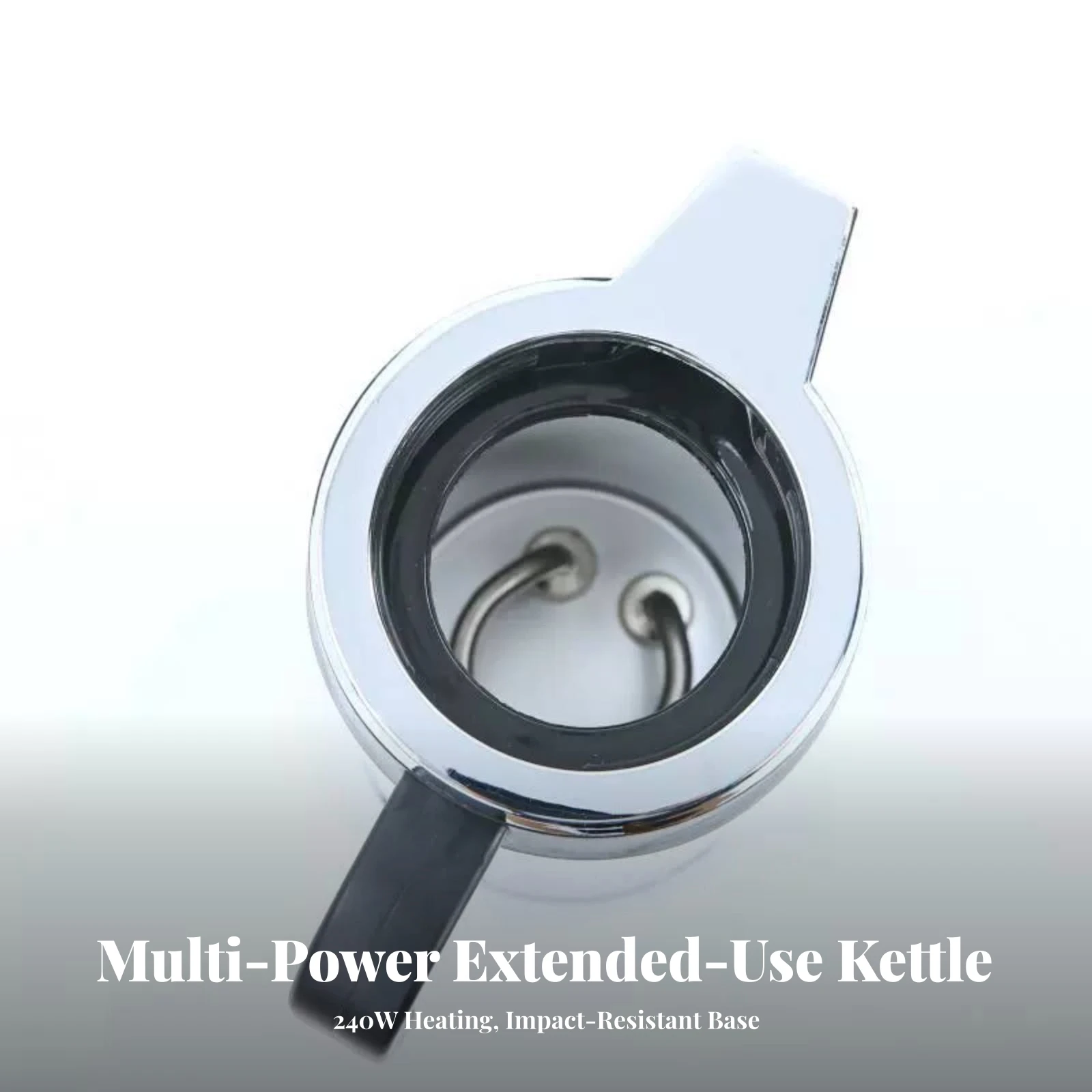Car Kettle Leak-Resistant Vehicle Heating Pot with Cigarette Lighter Plug Kettle for Road Trippers, Cars, Trucks