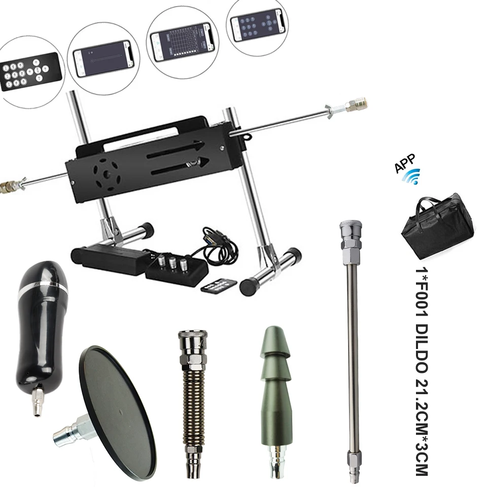 FREDORCH 200W APP Premium sex machine System con Dildo Thrusting Love Sex Machine telecomando 3-15cm per le donne sex machine