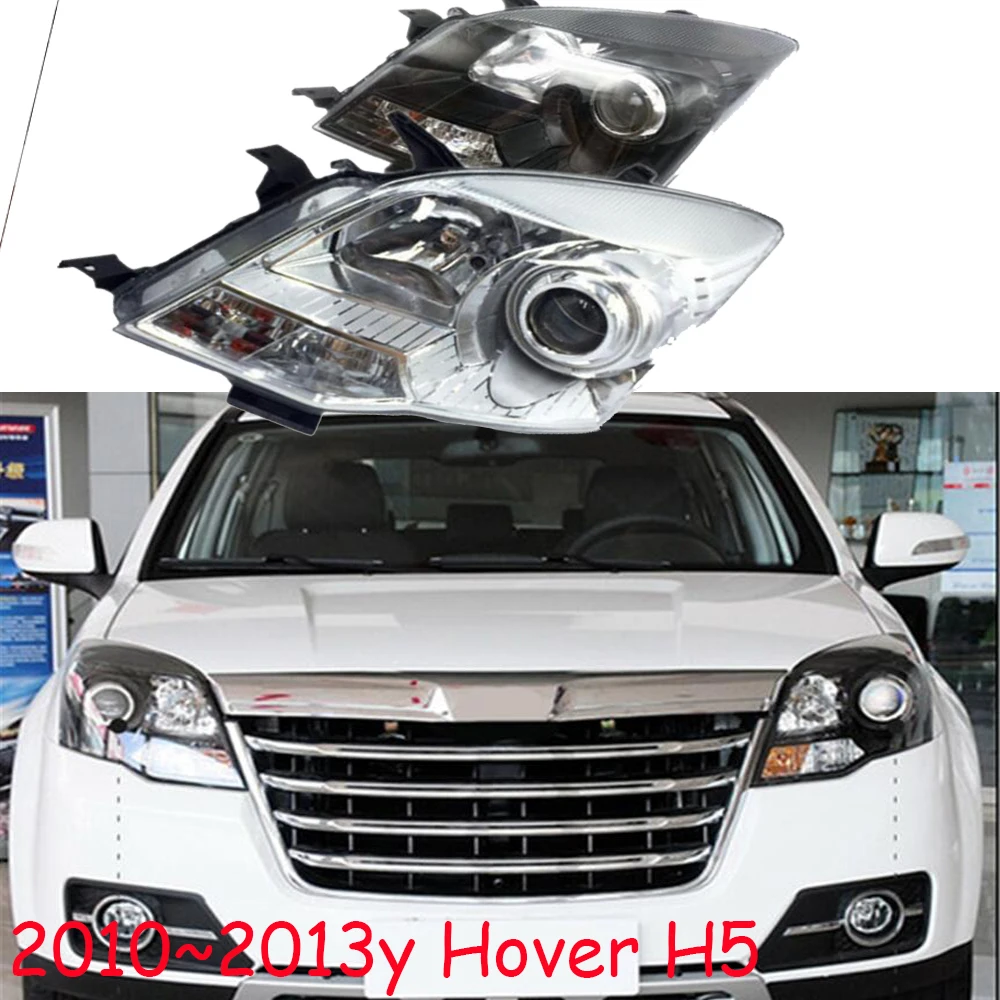 

1pcs car bumper haval headlamp Greatwall Hover H5 headlight 2010~2013y car accessories head lamp hover H5 fog lamp