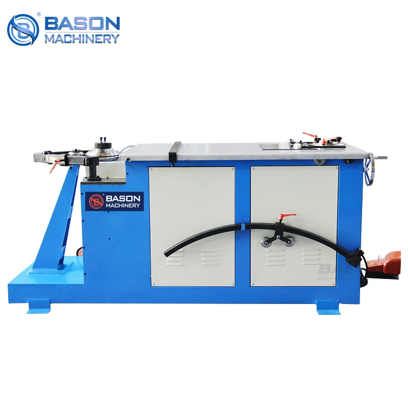 BSMT Elbow Machine Factory Wholesale Electric Elbow Forming Machine for Spiral air Duct Elbow Forming and Seaming