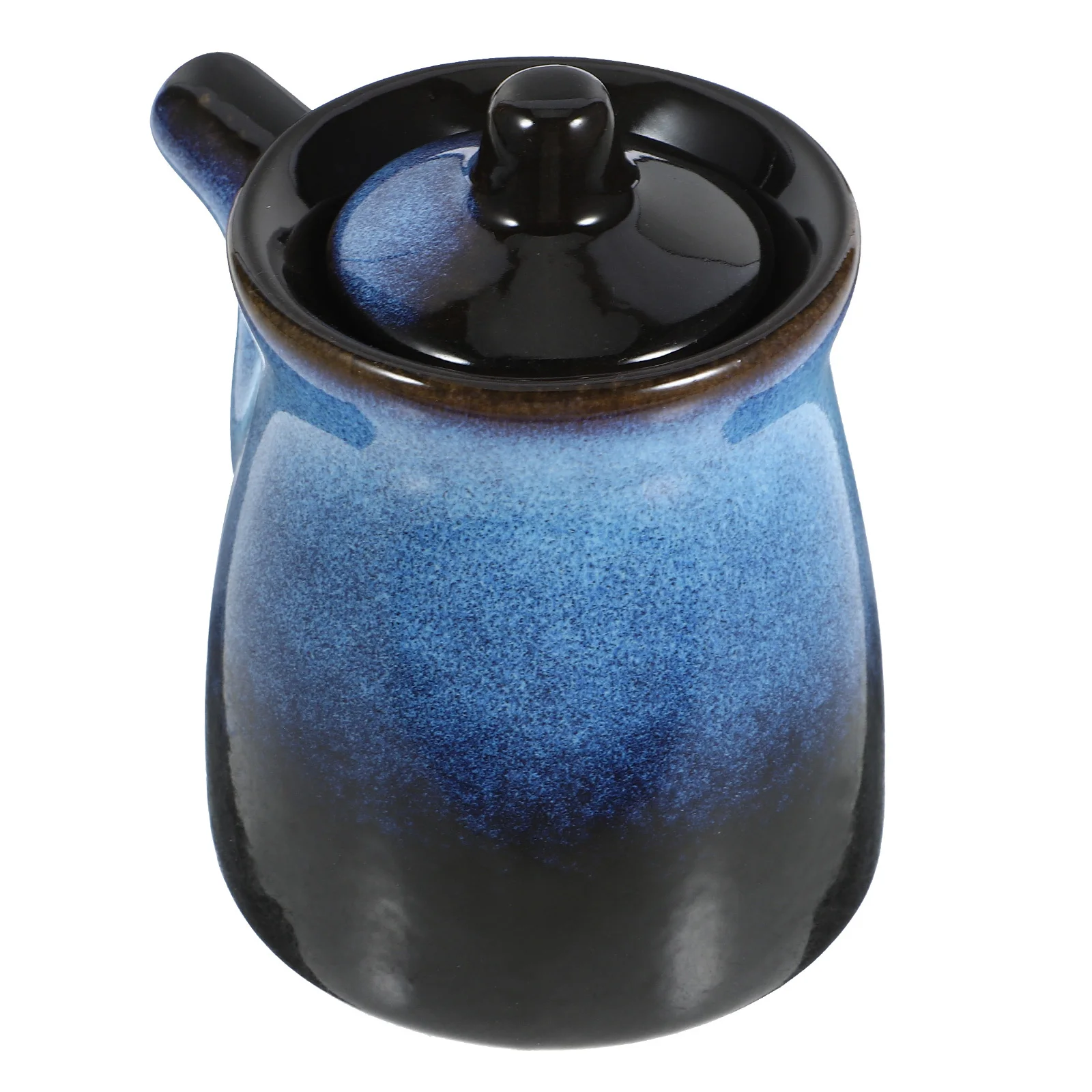 المطبخ زجاجة خل السيراميك موزع صلصة الصويا المنزلية وعاء الزيت تخزين الحاويات تصميم أنيق وعملي