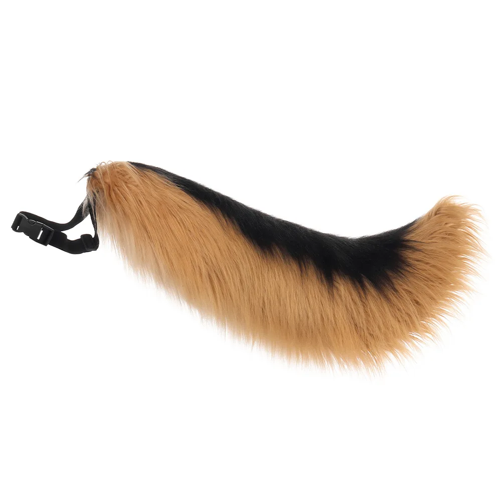 Spiel Anime Hundeohren Kopfbedeckung Schwanz Pelziger Fursuit Wolfsohren Stirnband Cosplay Requisiten Accessoires Party Club Lolita Plüsch Haarbänder – Detail 6