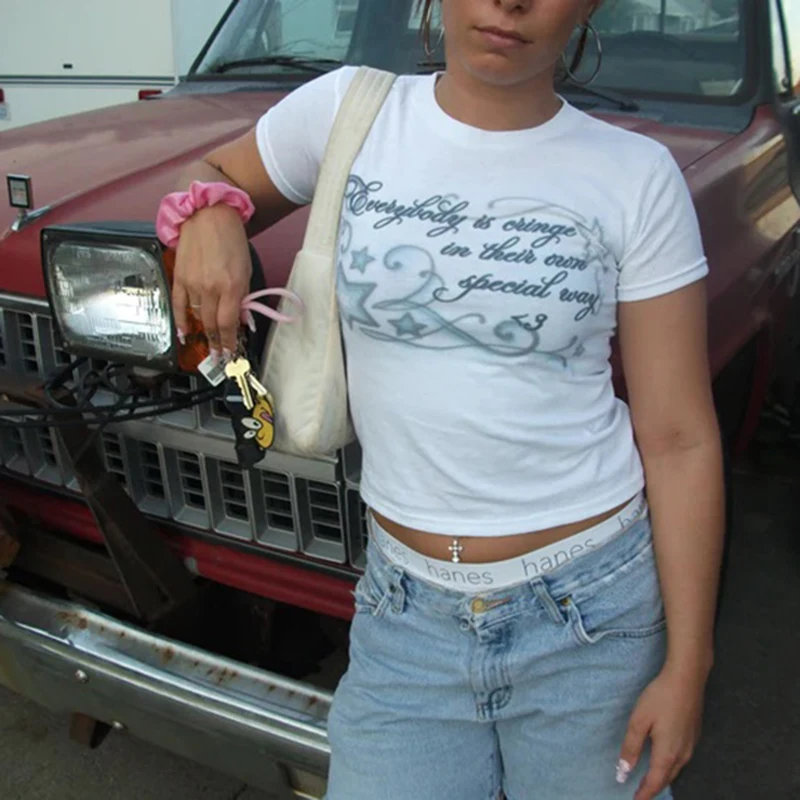 Y2K Clothes Emo Bab… - image