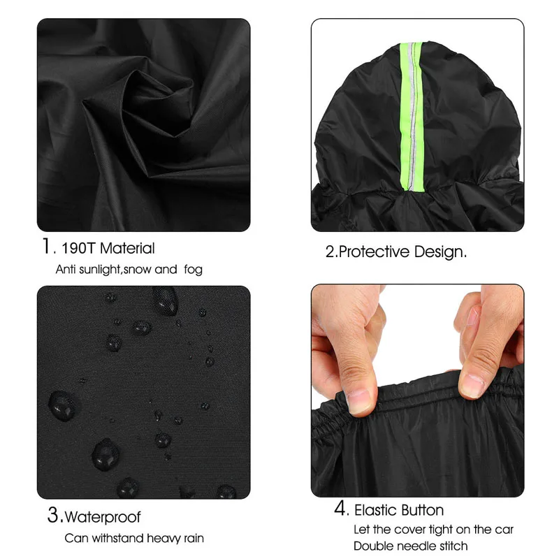 ผ้าคลุมรถสำหรับ Honda CRV/RV4 ปี 1997-2023 กันน้ำ ทนทุกสภาพอากาศ สำหรับรถยนต์ คลุมทั้งคัน ป้องกันฝน แดด หิมะ