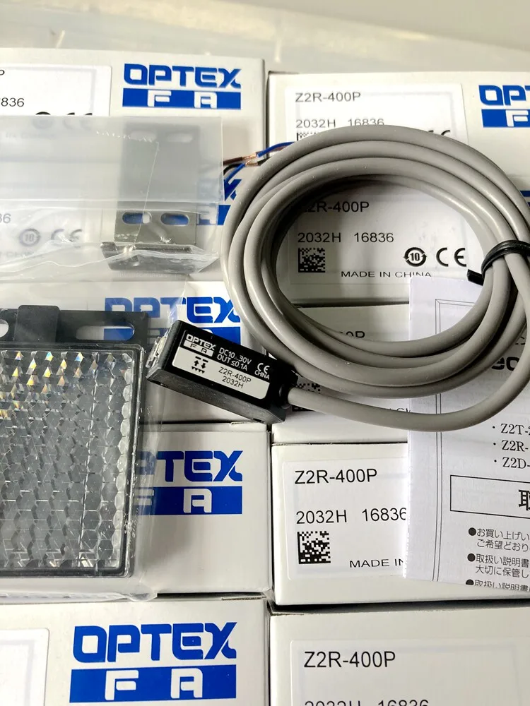 OPTEX Japan Photoelectric Sensor ZR‑350N Z2R‑400N Z2R‑400P Z2R‑400NJ Photoelectric Switch Diffuse Reflection 12‑24VDC