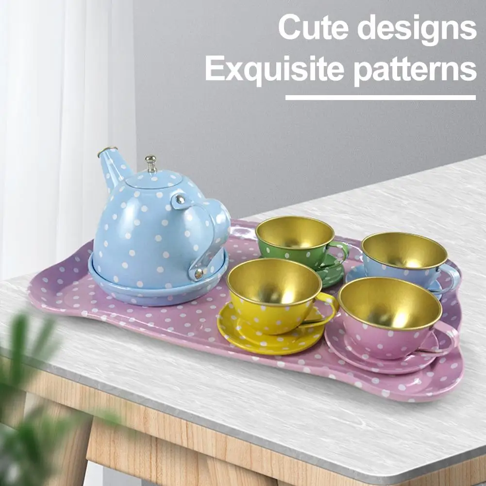 Simulação conjunto de chá bule cozinha chá da tarde fingir jogar brinquedo chá da tarde jogar jogo educação precoce brinquedos para crianças