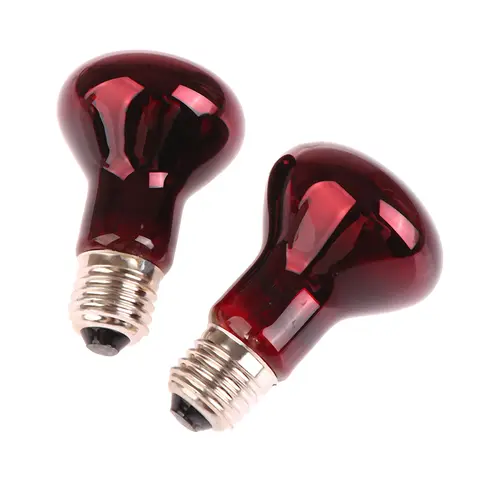 애완동물용 레드 히팅 램프 – 양서류 및 파충류 전용 UV 전구 (25W, 50W, 75W, 100W, AC220-240V)